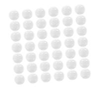 Alasum 100 Inserti per Palline Bianche 24Mm per Giocattoli all'Uncinetto Accessori di Ricambio per Rumori di Animali e Burattini Parti per Riparazione e Creazione Suoni di Giocattoli