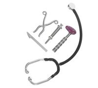 Alasum 12, Accessori Gioco Dottore per Mini Stetoscopio e Siringa, Decorazioni Micro Paesaggi Fai da Te