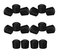 Alasum 16 Pezzi Protezione per Aste Calcio Balilla Cappucci Terminali in Plastica Sicuri Ergonomici e Compatibili per Tavolo da Gioco Indoor e Adulti