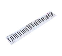 Alasum 1pezzi Piano Keyboard Chart Tasti Adesivo Didattico Per Principianti Design Per Facile Apprendimento e Pratica Risorse Per Insegnanti Di Pianoforte Di Riferimento Per Note Musicali