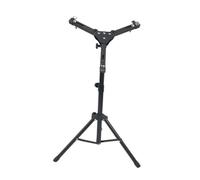 Alasum 1pezzi Supporto per Batteria Silenziosa Supporto per Strumenti da Pratica Realizzato in Abs e Ferro con Altezza Regolabile per Pad da Allenamento per Principianti