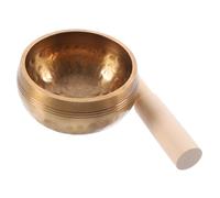 Alasum 1pezzi Tibetan Singing Bowl for Meditation and Yoga Sound Therapy Bowl with Wood Stick for Relaxation and Chanting