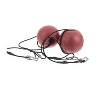 Alasum 2 Pezzi Boa Galleggiante Rossa in PVC per Ancoraggio Barca con Corda Resistente, Non Assorbente, per Uso in Acqua e Durante la Notte