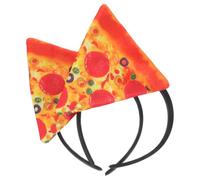 Alasum 2 Pezzi Cappello Fetta di Pizza Arancia, Atmosfera di Halloween | Feltro Morbido, Fit Comodo, per Feste Familiari e Travestimenti, Stile Italiano Giocoso e Curioso