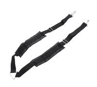 Alasum 2 Pezzi Falciatrice a Cinghia Taglio Supporto Cutter Tampone Imbracatura Ergonomico Cinghie del Tosaerba Cintura di Rifinitura Acciaio Inossidabile Nero