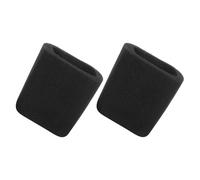 Alasum 2 Pezzi Paravento Microfono Quadrato in Schiuma Spessa 10mm, Set, Copertura Antivento per Microfoni a Condensatore e Dinamici, Riduzione Plosive e Rumore per Podcast e