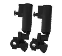 Alasum 2 Pezzi Portaombrelli per Carrello da Golf Supporto Robusto e Portatile per Ombrelli Adatto Passeggini Sedie Rotelle Sedie da Pesca e Biciclette Resistente alle Intemperie Facile