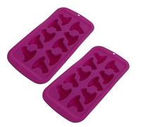 Alasum 2 Pezzi Stampi per Cioccolatini Forma di Cappello da Mago in Silicone da Riutilizzabili ed Ecologici per Halloween Strumenti Multiuso per Dolci e Cioccolato