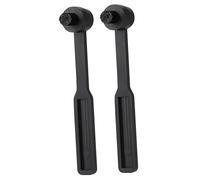 Alasum 2 Pz Spazzola Per La Pulizia Dell'ago Pulitore Per Puntine Di in Vinile Pulisci Stilo Per Giradischi Spazzola Per La Pulizia Dello Stilo Del Giradischi Black Plastica