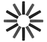 Alasum 20 Pezzi Coprileve Freno per Bicicletta da Strada e Mountain Bike in Silicone Antiscivolo Nero e Grigio, Copertura Protettiva Maniglia Leva Freno Resistente, Accessori per