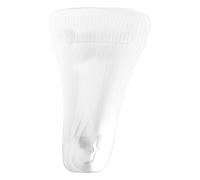Alasum 20 Pezzi Supporto Trasparente per Nodo in Plastica con Foro Laterale, Stabilizzatore per Colletto Camicia, Fissaggio Rapido senza Danni per Abbigliamento Formale e Colloqui