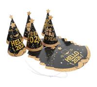Alasum 24 Pezzi Cappelli da Festa di Carta a Forma di Cono per Compleanno e Capodanno, Design Festivo e Versatile, per Cene tra Amici e Riunioni di Famiglia, Facili da Conservare