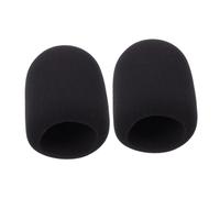Alasum 2pezzi Coperture Protettive in Spugna per Microfono Accessori Antispruzzo e Antipolvere per Conferenze e Interviste