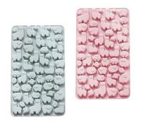 Alasum 2pezzi Stampi Silicone per Dolci e Cioccolatini Forma Alpaca Colorati Mold per Cioccolato e Caramelle Gommose Sicuri e Facili da Pulire Adatti per Casa e Regalo Agli Amanti