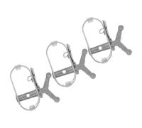Alasum 3 Pezzi Tenditore Cavo Verricello per Coperture Piscina Invernali Metallo Resistente Tensionatore Fune per Piscine fuori Terra Rotonde e Rettangolari
