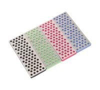 Alasum 4 Pezzi affilatrice per Sci accordatore Portatile per Snowboard Strumenti per la Cura dello Snowboard Freestyle Ski Sharpening Stone affilalamine per Sci