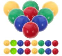 Alasum 48 Palline di Plastica Solide Colorate da 25Mm per Giochi di Biglie Set 48 Pezzi 4 Colori Assortiti Giocattoli Educativi e Attività All’Aperto per Feste e Spiaggia