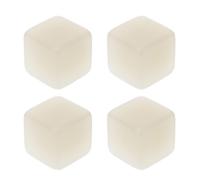 Alasum 4pezzi Dadi Acrilici Luminosi da Dadi Vuoti per Giochi di Ruolo e Feste Materiale Acrilico Resistente e Sicuro Accessori Gaming Portatili per Divertimento Notturno