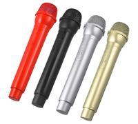 Alasum 4pezzi Microfoni Per Giocattoli Per Pretendere Cantare Simulazione Per Ruolo Costume Halloween e Colori Variati