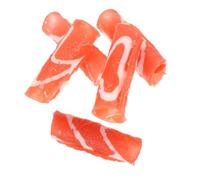 Alasum 5 Artificial Meat Rolls For Hot Pot Decoration Realistic Fake Lamb Roll Models For Restaurant Display Photography Props And Culinary Training