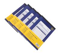 Alasum 5 Pezzi Libro degli Ordini di Acquisto per Piccole Imprese, Libro delle Ricevute 2 Parti in Carta Blocco per Scrittura Integrato, per Monitoraggio Ordini e Uffici, per Autonomi