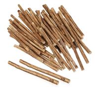 Alasum 50 Pezzi Bastoncini in Legno Naturale per Artigianato, Tronchetti di Legno Rustici, Materiale di Qualità Premium, per Fai da Te e Decorazioni Artigianali