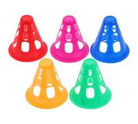 Alasum 50 Pezzi Coni per Pattinaggio a Rotelle in PVC Leggeri e Portatili, Multicolore per Allenamento e Pratica Sportiva in Scuole e Comunità