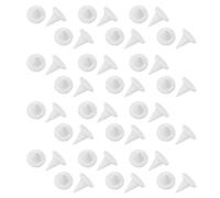 Alasum 50pezzi Chiodi di Supporto Refrattari in Ceramica Bianca per Forni Ceramici Resistenti ad Alte Temperature Mobili Utensili per Laboratori di Ceramica e Te