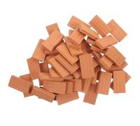 Alasum 50pezzi Mattoncini in Miniatura Realistici di Costruzioni in Mini Mattoncini per Micro Paesaggi Modelli in Miniatura Fai da Te Decorazioni per Micro Paesaggi