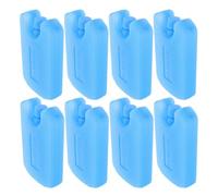 Alasum 8 Pezzi Ice Block Riutilizzabile PE Blu per Lunch Box e Tower Fan | Ghiaccio Riutilizzabile, Design Non-leak, Durata di Raffreddamento Estesa, Festa Estiva, Office Picnic
