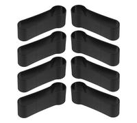 Alasum 8pezzi Porta-bastoni da Trekking Manicotto per Legare Bastoni Morsetto per Bastoni da Trekking Fibbia di Sicurezza Accessori per Attrezzatura da Passeggio Escursionismo all Aperto