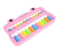 Alasum Abaco a 7 Grani in Plastica Colorata, Contatore di Perline Matematico Leggero e Portatile, Strumento Didattico per Imparare L'aritmetica e Migliorare Calcolo Scolastico