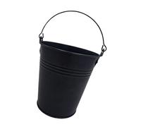 Alasum Accessori per Barbecue Secchio per Grasso da Griglia Contenitore per Olio in Ferro per Barbecue per Forno Gancio Incluso per Pellet di Legno per Affumicatore