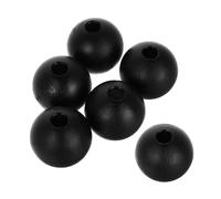 Alasum Accessori per Macchine da Palestra 6 Pezzi Fermacavo a Sfera in Filo D’Acciaio per Puleggia 4 Cm, Finecorsa Cavo Metallico per Attrezzature Fitness, Sostituzione Fermo Cavo
