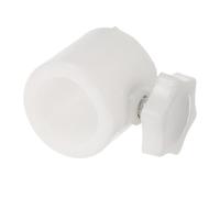 Alasum Accessorio e Vite per Ombrellone da Esterno con Cappuccio Regolatore in Plastica Bianca con Impugnatura Antiscivolo Compatibile con Ombrelloni da Patio, per Festa All'aperto