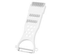 Alasum Affetta Verdure Manuale Multifunzionale in Abs e Acciaio Inox, Facile da Usare per Pelare, Affettare e Grattugiare Frutta e Verdura in Cucina Colore Casuale