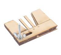 Alasum Attrezzi di Ormeggio in Legno per Modellismo Navale, Strumento di Fissaggio Compatto per Modelli di Imbarcazioni a Vela in Legno Display Scala Integrato, Accessori per Costruzione