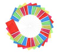 Alasum Bandierine Vuote Piccole 100 Pezzi Bastoncino in Poliestere per Feste e Celebrazioni Scolastiche e Sportive Portatili e Fai da Te