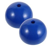 Alasum Base per Bandiera D'angolo Calcio Sintetica 2 Pezzi Blu, Supporto Ponderato e Resistente alle Intemperie per Attrezzatura Allenamento Agilità, Base Stabile per Palo da