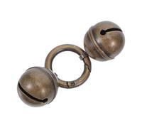 Alasum Campanello in Rame Regolabile per Collare Cani e Gatti Campana Retro Antiabbaio con Clip Pressione Sicurezza Esterna per Piccoli Animali Accessorio Tracciamento Pet Resistente