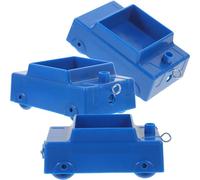 Alasum Carrello Inclinato in Plastica per Meccanica di Auto Set da 3 Pezzi per Esperimenti Scientifici Scolastici Strumento Didattico di Fisica per Laboratori e