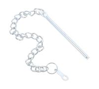 Alasum Catena di Fissaggio in Metallo per Ombrelloni da Esterno, Accessorio Resistente Compatibile per Giardino, Balcone e Patio, Cinghia Antivento per Supporto Stabile e Sostituzione