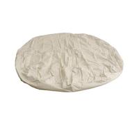 Alasum Copertura Rotonda per Vasca da Bagno 215x75 Cm, Protezione Esterna Beige per Vasca Idromassaggio e Piscina, Resistente a Pioggia e Sole per Giardino