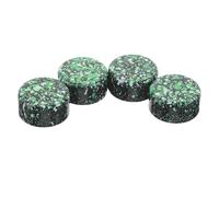 Alasum Copri-pulsanti per Pedale Effetto Chitarra 23 Mm Verde Set da 4 Pezzi, Tappi Antiscivolo per Interruttore a Pedale, Protezione Resistente Assorbimento Rumore per Pedaliera