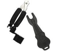 Alasum Corde Inox Pezzi e Chitarra per Cambio Design 2 Strumento Ergonomico Estrattore di Spilli in Abs e Acciaio per Uso Domestico e Concerti