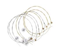 Alasum Corde per Lira in Acciaio 16 Pezzi Set Sostitutivo Facile da Montare Design Pratico Accessori per Arpa Celtica Strumento Musicale