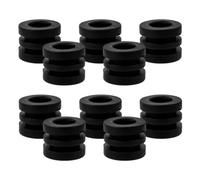 Alasum Cuscinetti Ammortizzatori Installazione Facile 10 Pezzi in Abs Guarnizioni Elastiche Nere per Biliardino da Tavolo 1,4m per Giochi Multiplayer e Calcio da Tavolo