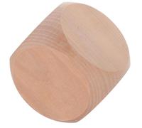 Alasum Dadi Cubo in Legno 80 Mm per Giochi e Artigianato Fai da Te, Materiale Legno Beige, Forma Cubica, Utilizzo Versatile per Feste e Creatività