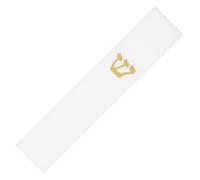 Alasum Decorazione in Resina per Cornice Porta Mezuzah Bianca, Custodia Sacra e Resistente per Benedizione Ebraica, per Stipiti Porte e Arredamento Casa
