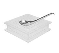 Alasum Dispenser per in Inossidabile e Plastica 100 Fori Riutilizzabile, Facile da Pulire, Kit Professionale per